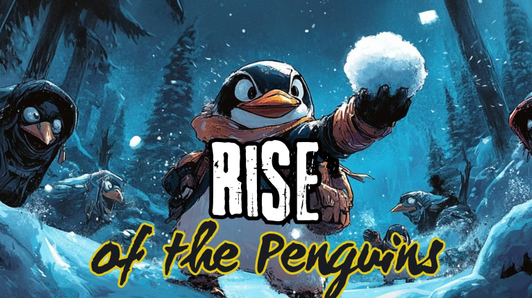 Rise of the Penguins GB - Retro Game Boy Style Adventure by PWOO Games